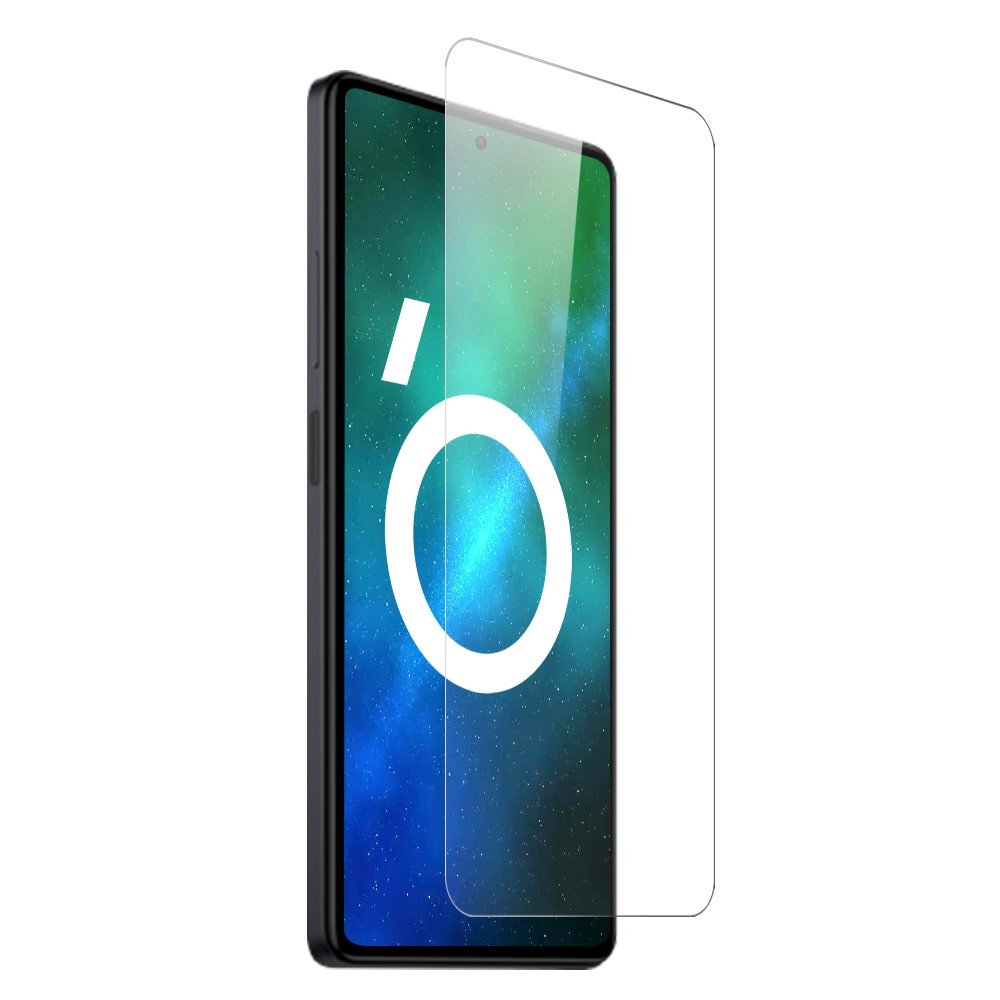 NORTHJO priehľadný gélový obal + tvrdené sklo na Xiaomi Redmi Note 12 Pro+ 5G - priehľadný