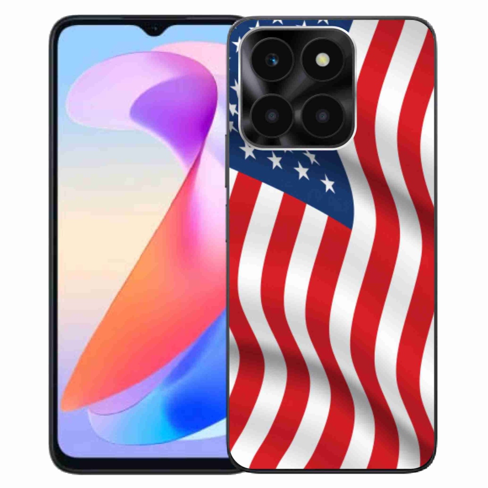 Gélový kryt mmCase na Honor X6a - USA vlajka