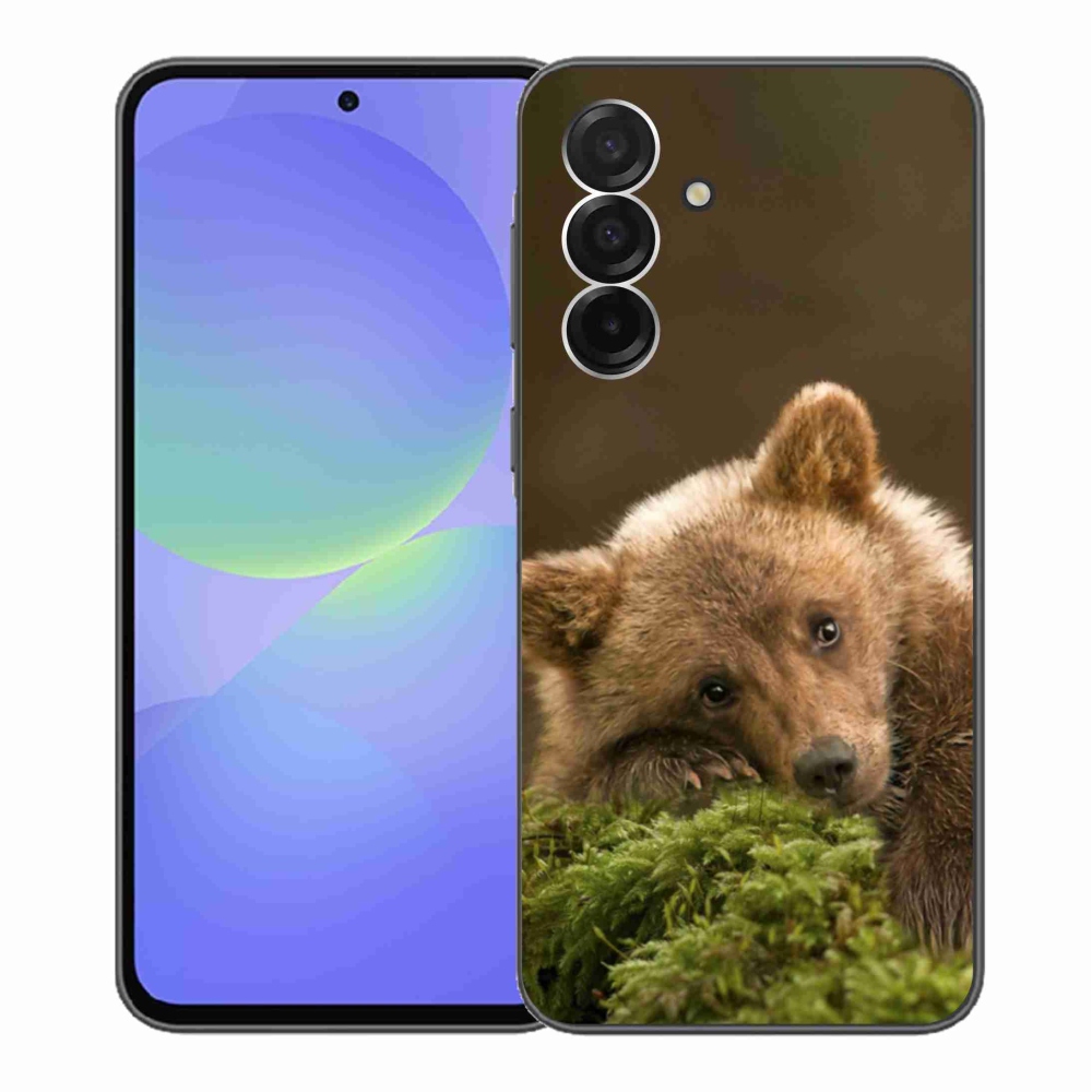 Gélový kryt mmCase na Samsung Galaxy A36 5G - medveď