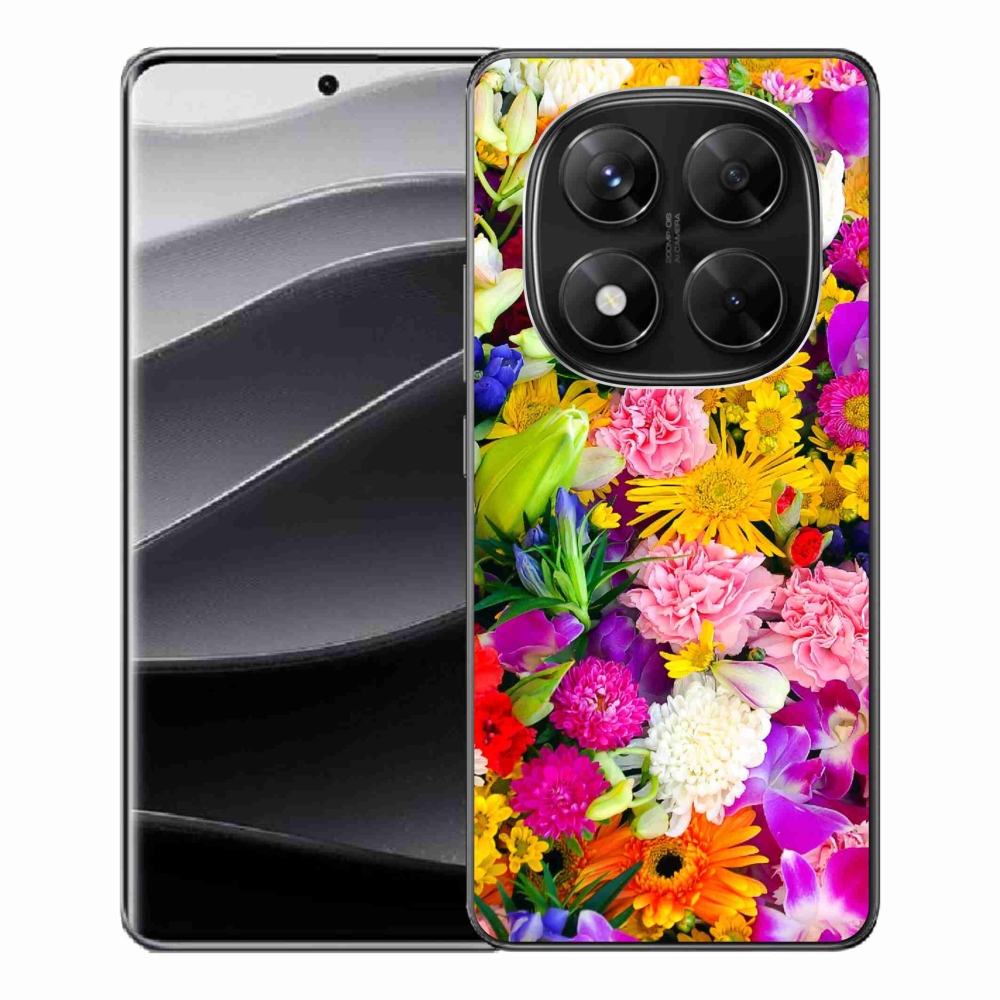 Gélový kryt mmCase na Xiaomi Redmi Note 14 Pro 5G/Poco X7 5G - kvety 12
