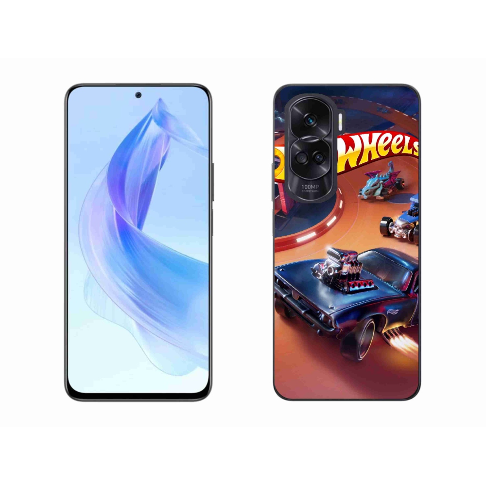 Gélový kryt mmCase na Honor 90 Lite - hot wheels