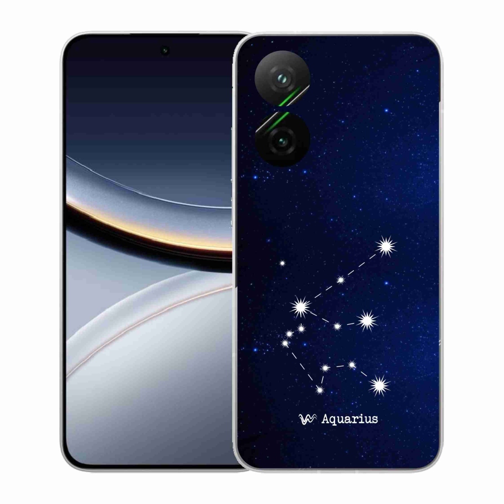 Gélový kryt mmCase na Xiaomi Poco F7 5G - súhvezdie Vodnára