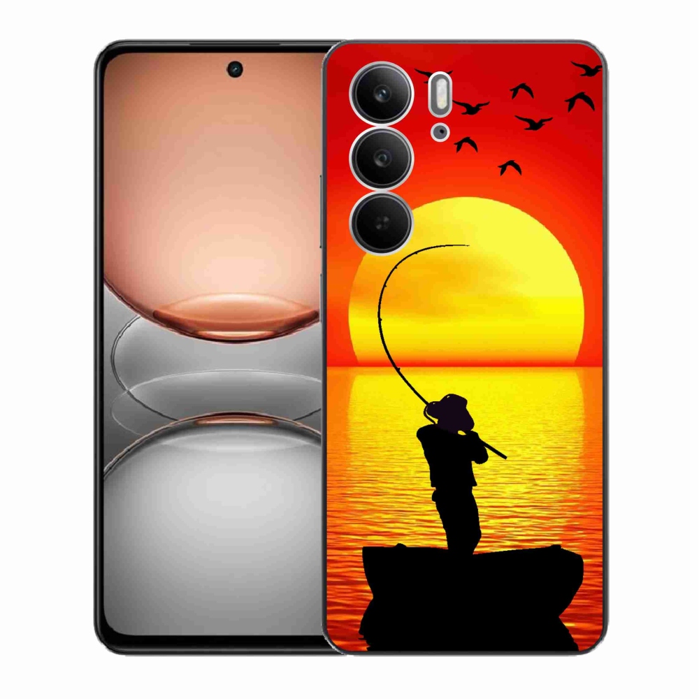 Gélový kryt mmCase na Realme C75 - rybárčenie