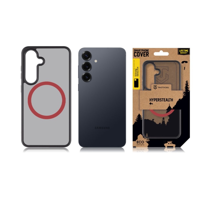 Tactical MagForce Hyperstealth 2.0 Kryt pre Samsung Galaxy S25 Black/Red