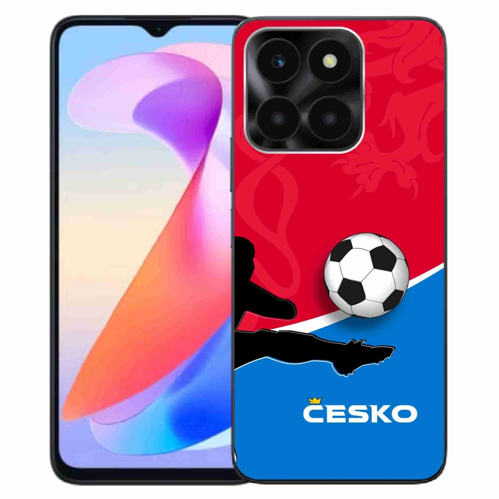 Gélový kryt mmCase na Honor X6a - futbal Česko 2