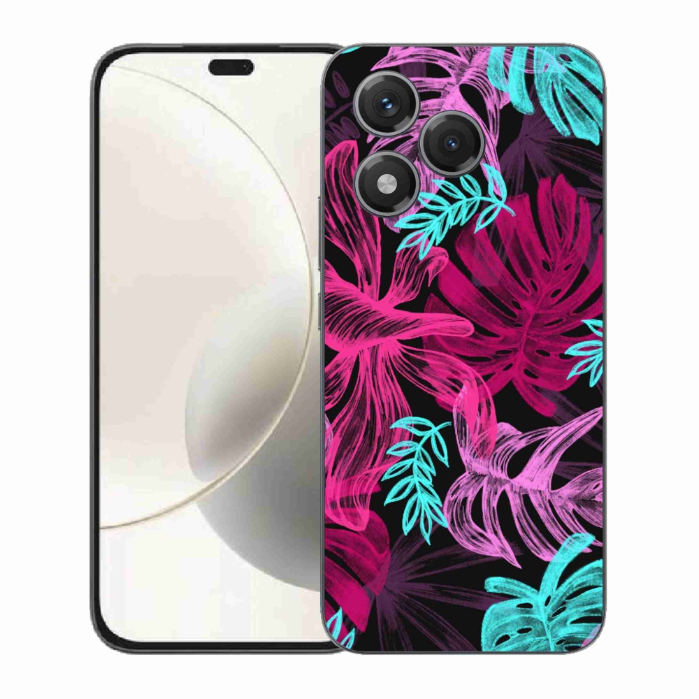 Gélový kryt mmCase na Honor 400 Lite - kvety 1
