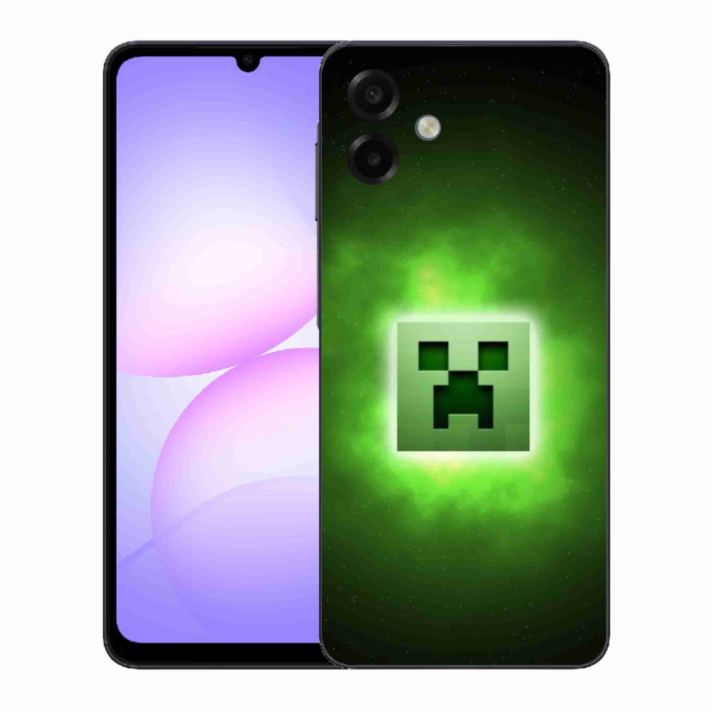 Gélový kryt mmCase na Samsung Galaxy A07 4G - minecraft