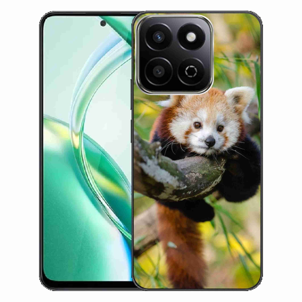 Gélový kryt mmCase na Honor 200 Smart 5G - panda červená