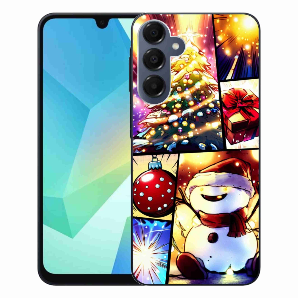Gélový kryt mmCase na Samsung Galaxy A16 4G/5G - vianočné motívy 1