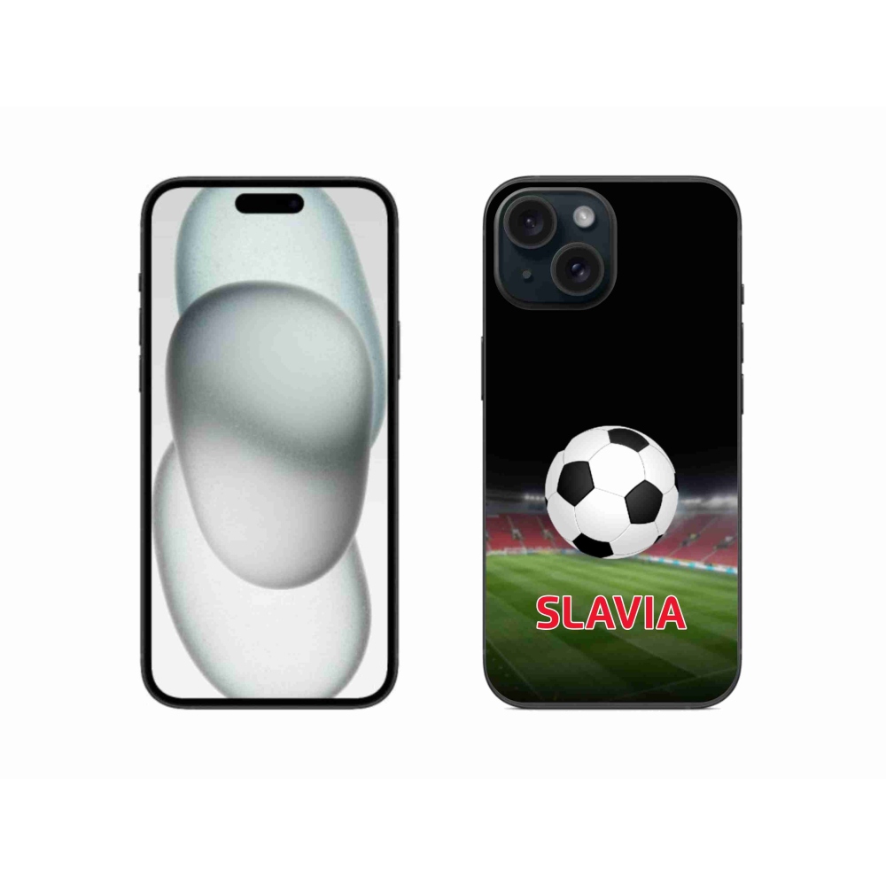 Gélový kryt mmCase na iPhone 15 - slavia 1