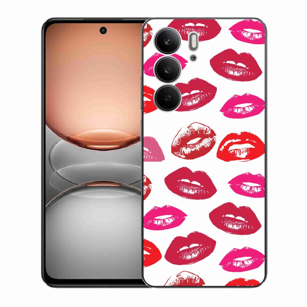 Gélový kryt mmCase na Realme C75 - pery