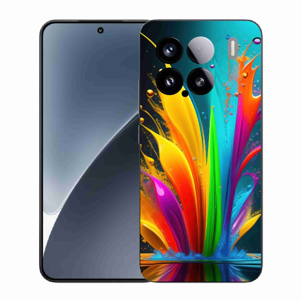 Gélový kryt mmCase na Xiaomi 15 - abstraktný motív 1