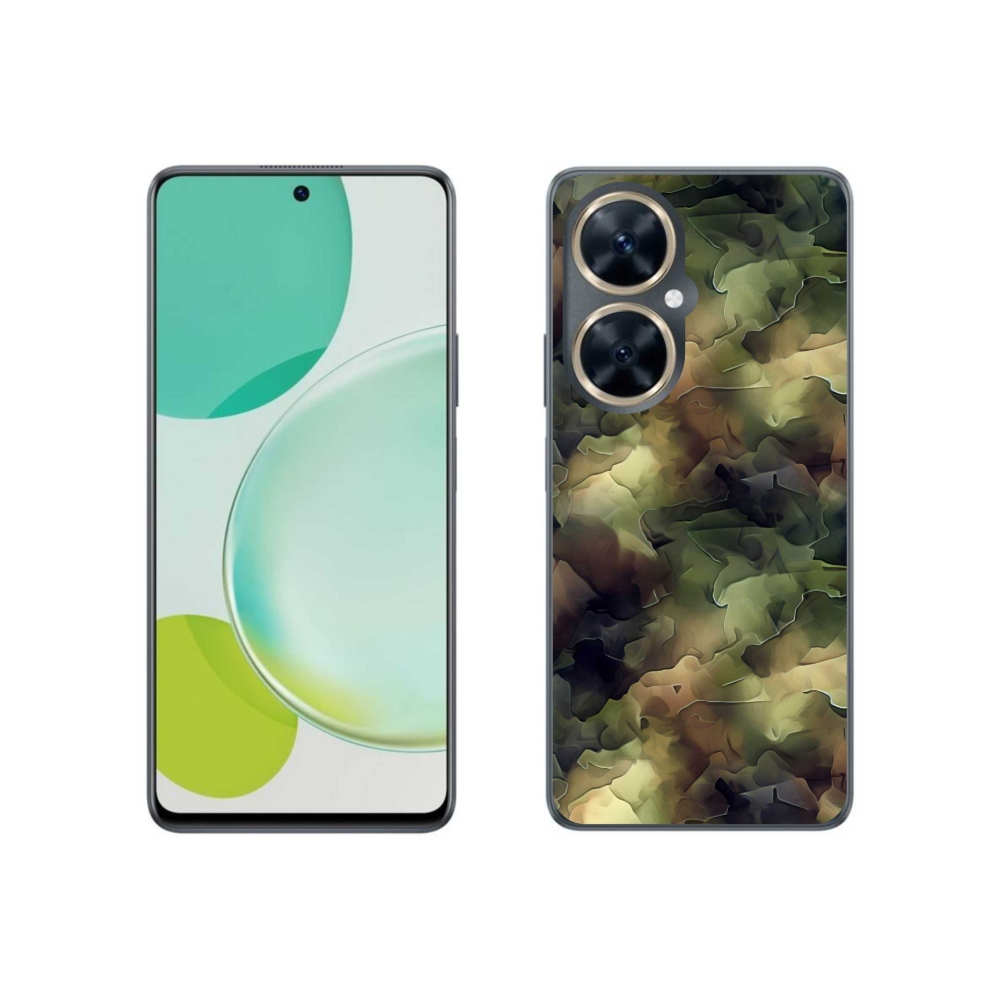 Gélový kryt mmCase na Huawei Nova 11i - maskáčový vzor 10