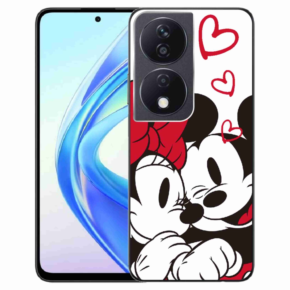 Gélový kryt mmCase na Honor X7b/Honor 90 Smart - minnie a mickey