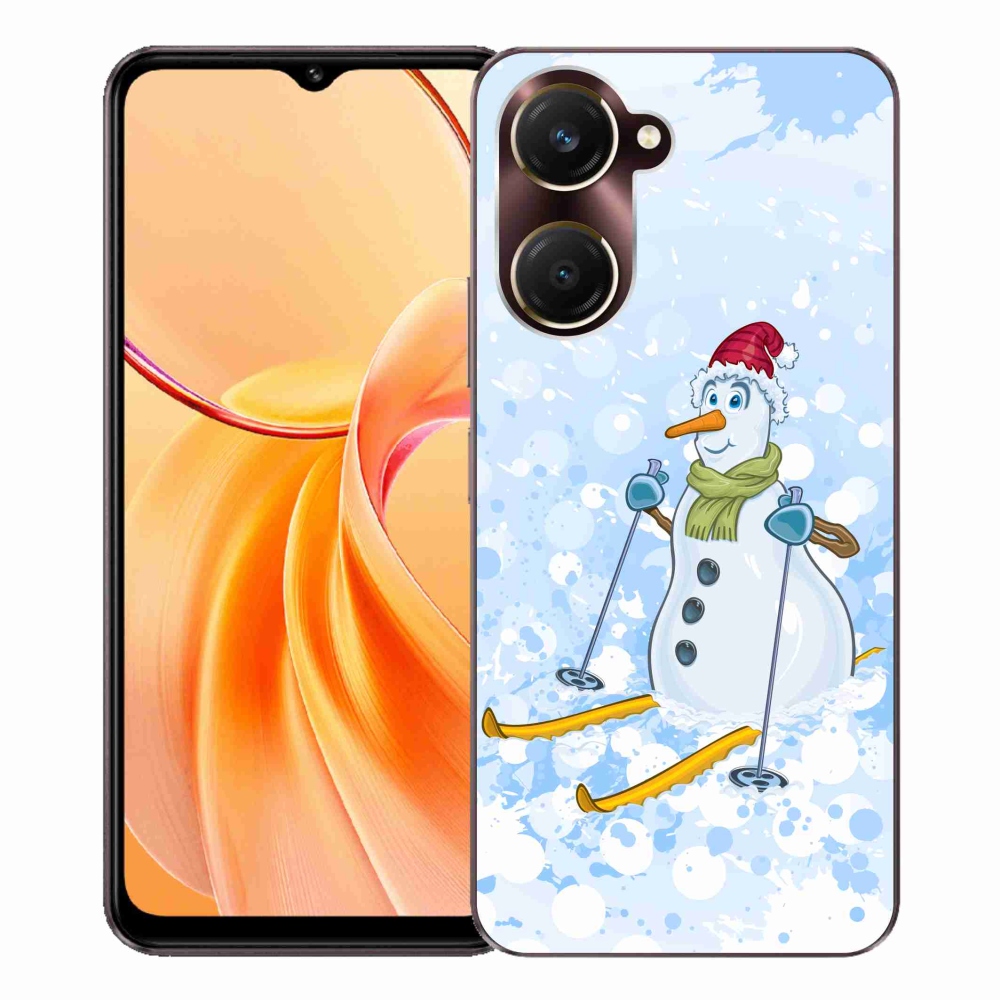 Gélový kryt mmCase na Vivo Y28s 5G - snehuliak