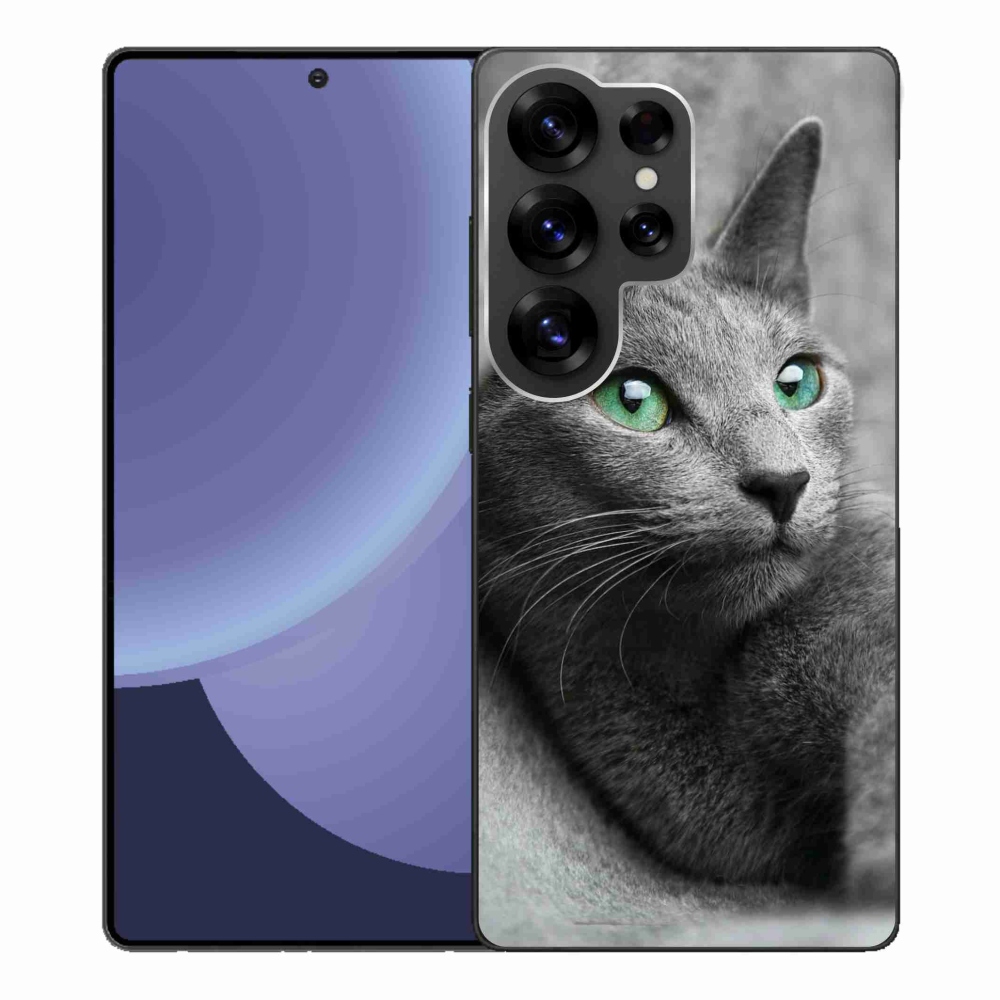 Gélový kryt mmCase na Samsung Galaxy S25 Ultra - mačka 2