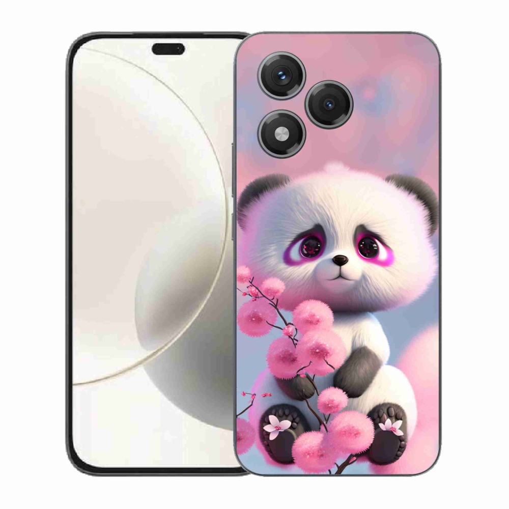 Gélový kryt mmCase na Honor 400 Lite - roztomilá panda 1