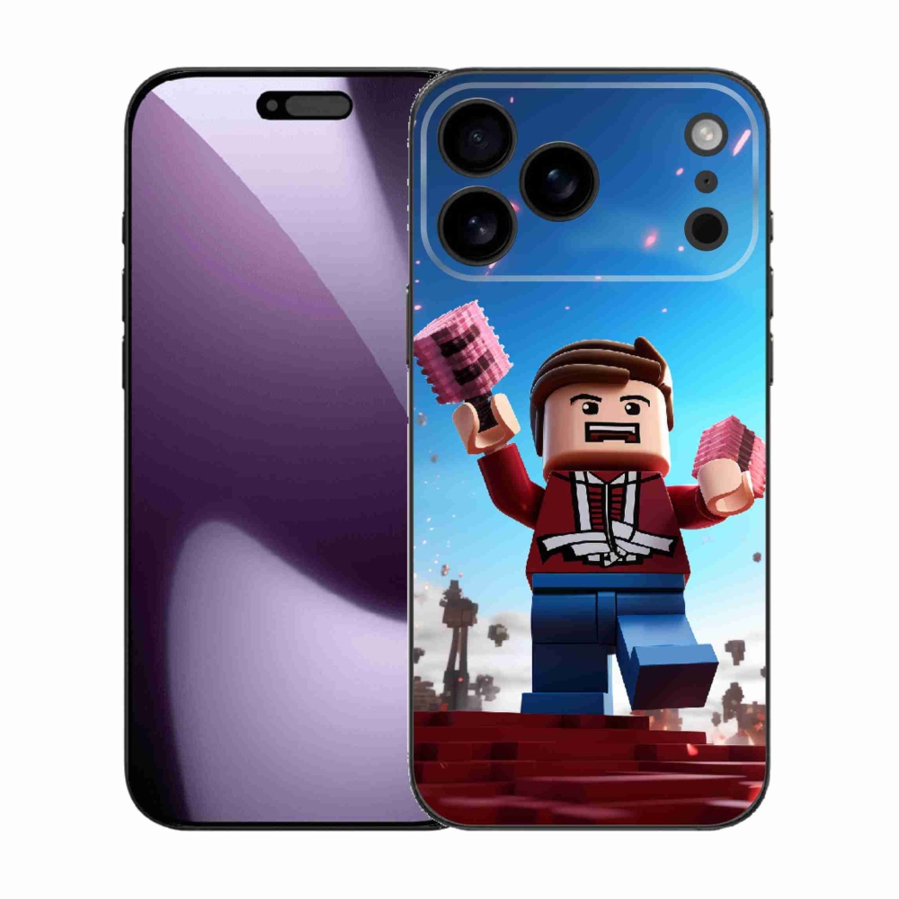 Gélový kryt mmCase na iPhone 17 Pro Max - roblox 2