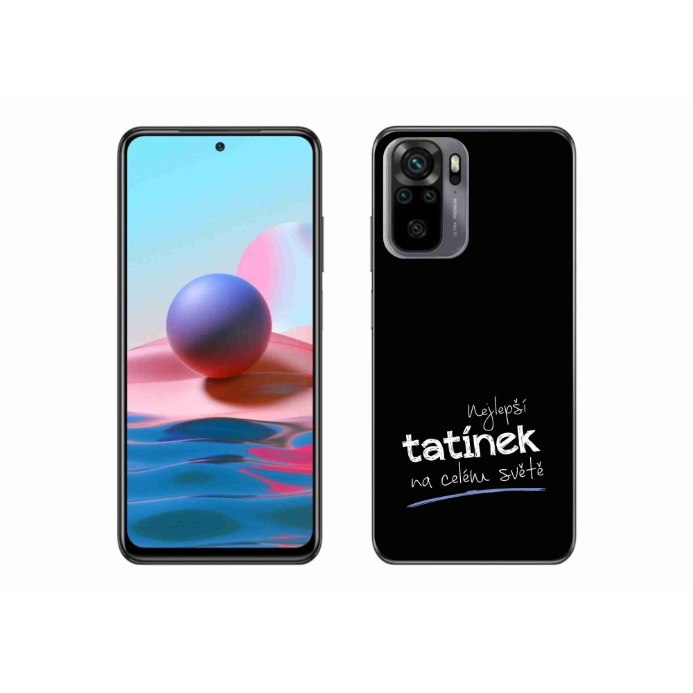 Gélový kryt mmCase na Xiaomi Poco M5s - najlepší otecko 4 čierne pozadie