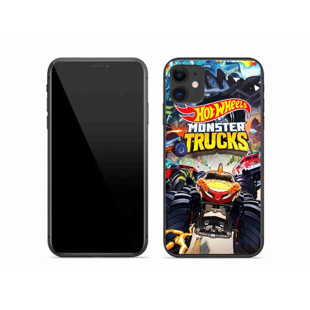 Gélový kryt mmCase na iPhone 11 - hot wheels 2