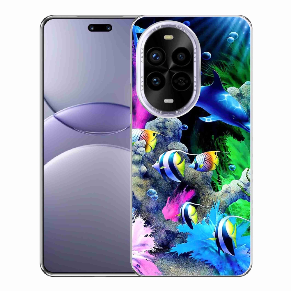 Gélový kryt mmCase na Huawei Nova 13 Pro 5G - morský svet