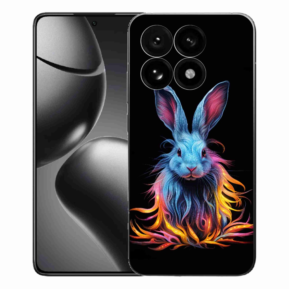 Gélový kryt mmCase na Xiaomi 15T - abstraktný zajac