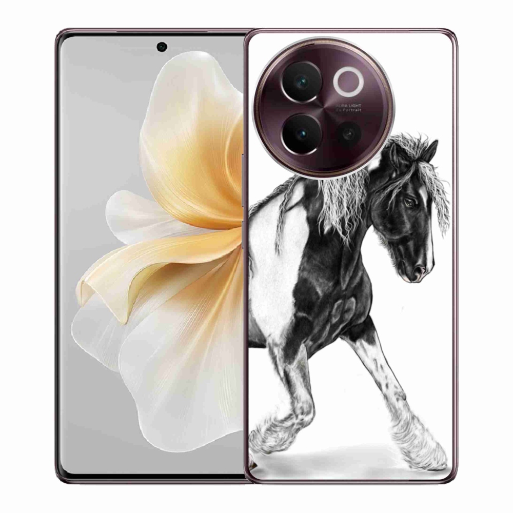 Gélový kryt mmCase na Vivo V40 Lite 5G - kôň