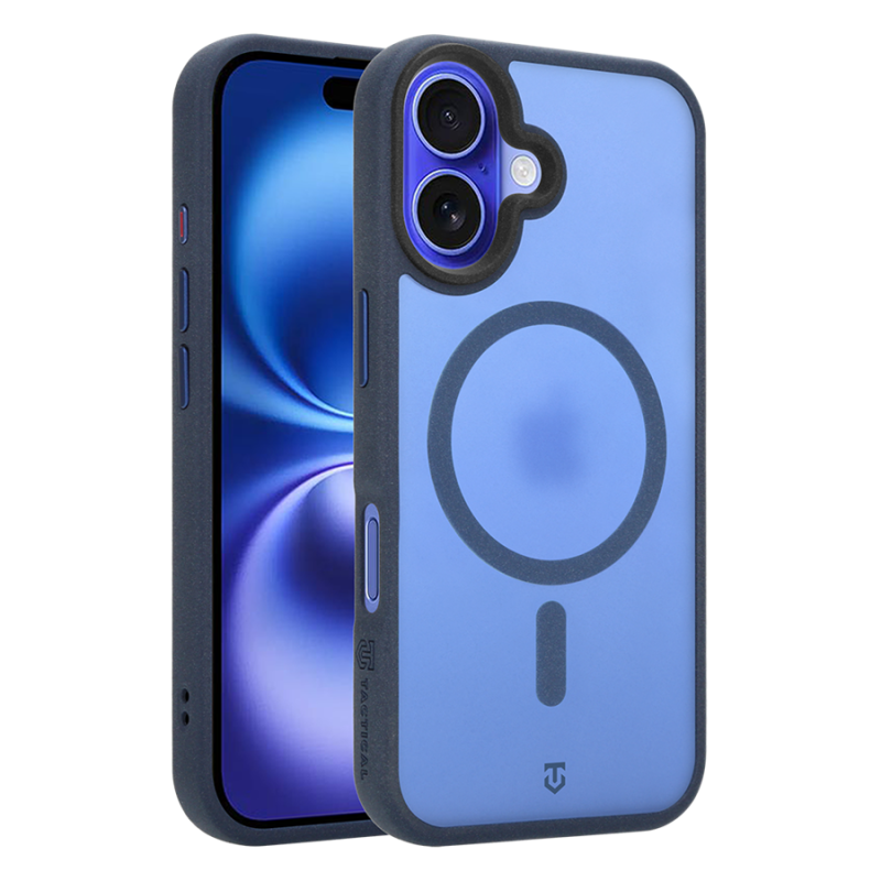 Tactical MagForce Hypersand puzdro pre Apple iPhone 16 Deep Blue