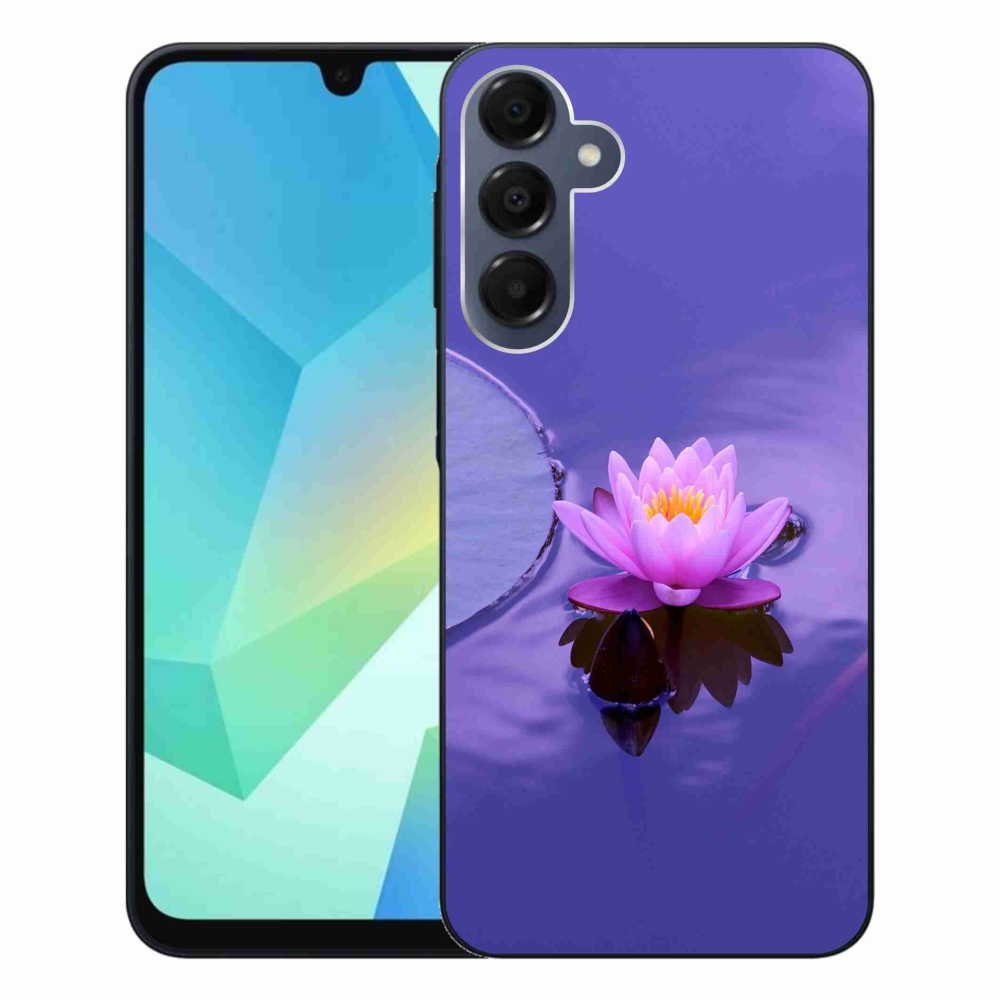 Gélový obal mmCase na Samsung Galaxy A16 4G/5G - kvet na hladine