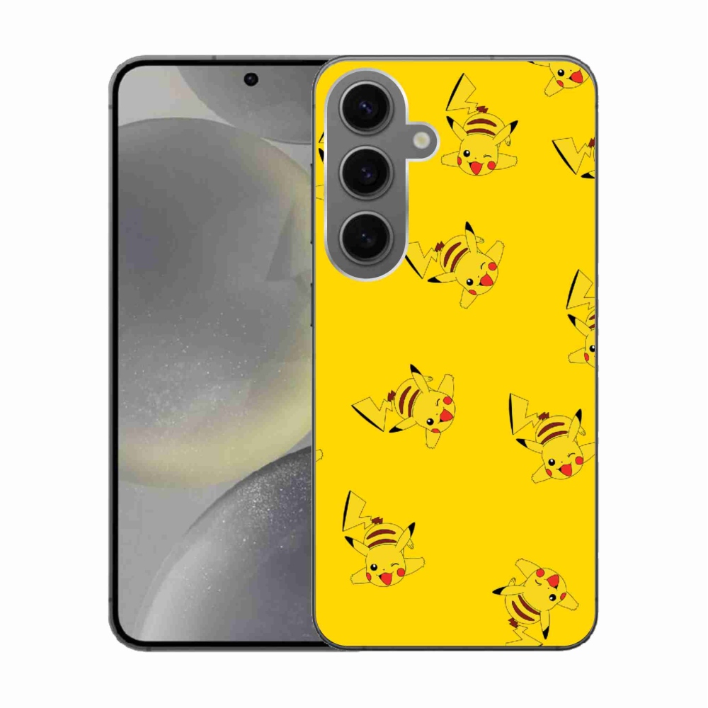 Gélový kryt mmCase na Samsung Galaxy S24 - pikachu