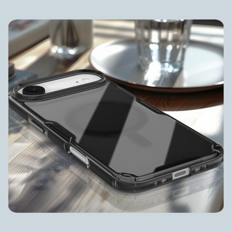 Nillkin Nature TPU PRO Magnetický kryt pre Apple iPhone Air Transparent Black