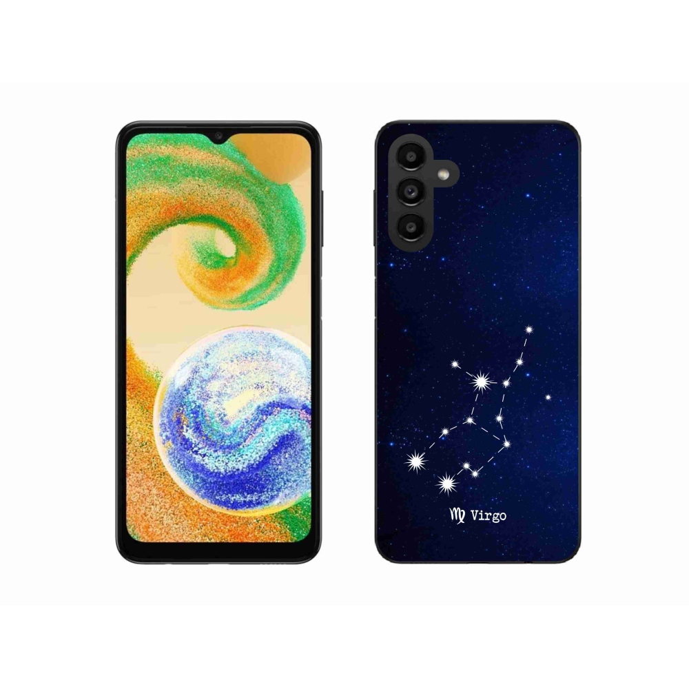 Gélový kryt mmCase na Samsung Galaxy A04s (164.7x76.7x9.1mm) - súhvezdie Panny