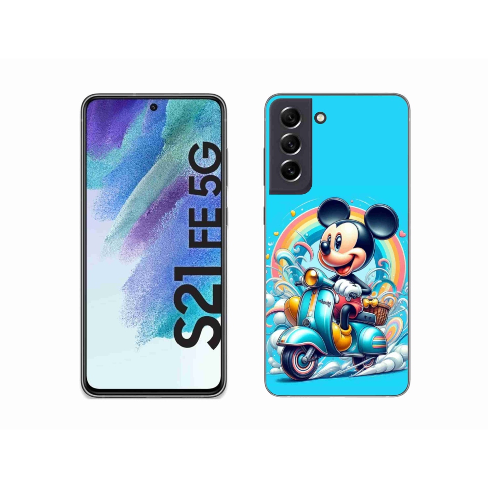 Gélový kryt mmCase na Samsung Galaxy S21 FE 5G - mickey mouse 2