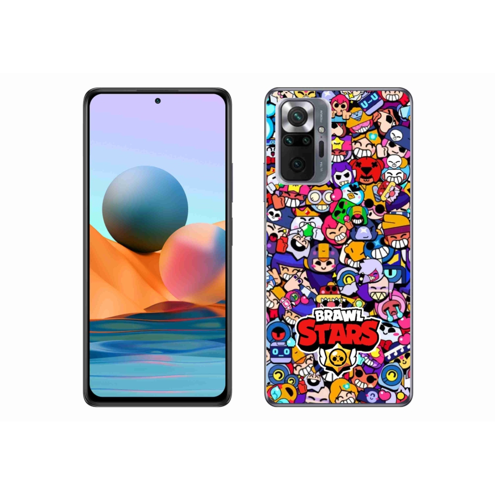 Gélový kryt mmCase na Xiaomi Redmi Note 10 Pro - brawl stars 2