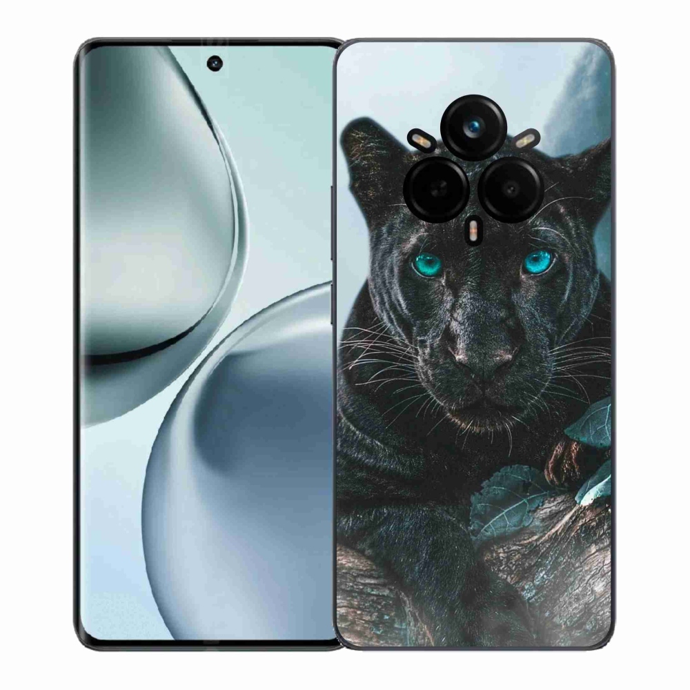 Gélový kryt mmCase na Realme 14 Pro+ 5G - čierny panter