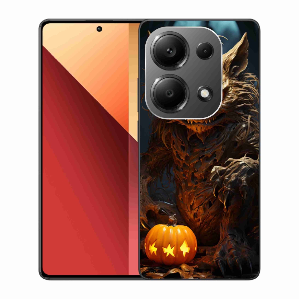 Gélový kryt mmCase na Xiaomi Redmi Note 13 Pro 4G/Poco M6 Pro - halloweenska príšera