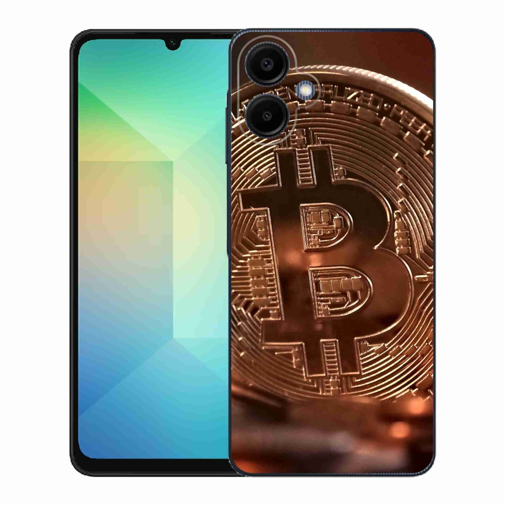 Gélový kryt mmCase na Samsung Galaxy A06 4G - bitcoin