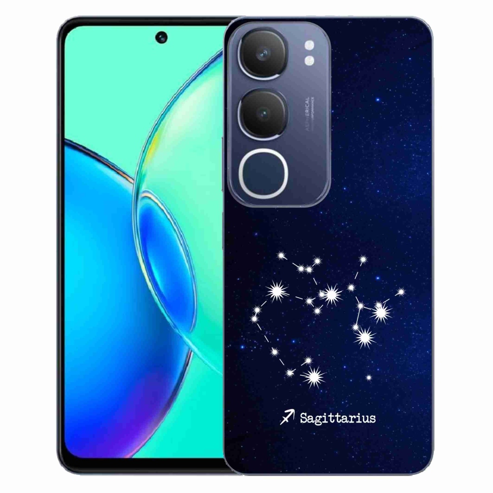 Gélový kryt mmCase na Vivo Y19s - súhvezdie Strelca