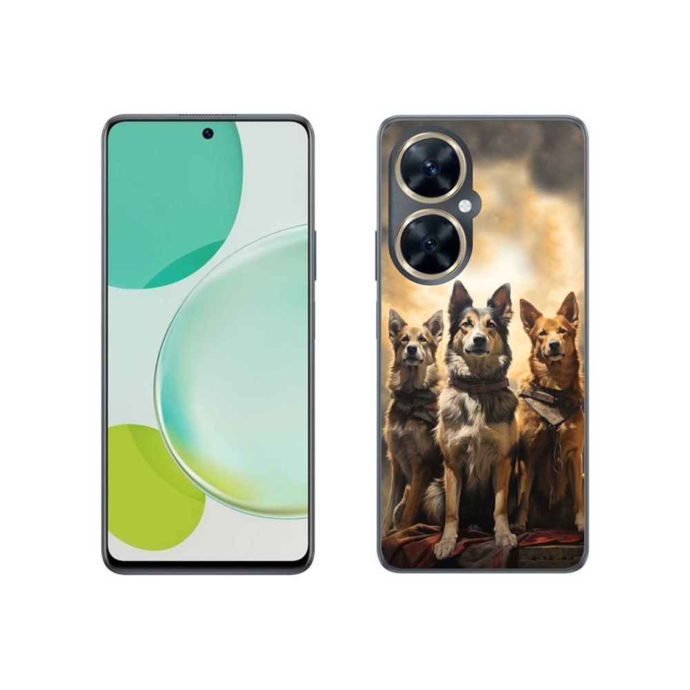 Gélový kryt mmCase na Huawei Nova 11i - tri psy