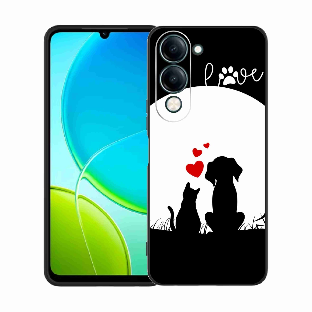 Gélový kryt mmCase na Vivo Y29s 5G - zvieracia láska