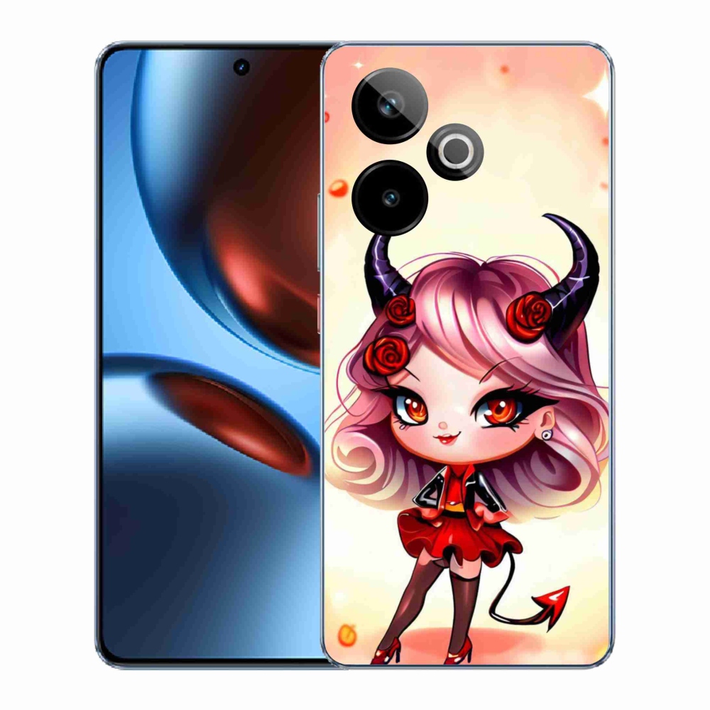 Gélový kryt mmCase na Realme GT 7 5G/GT 7T 5G - kreslená čertica