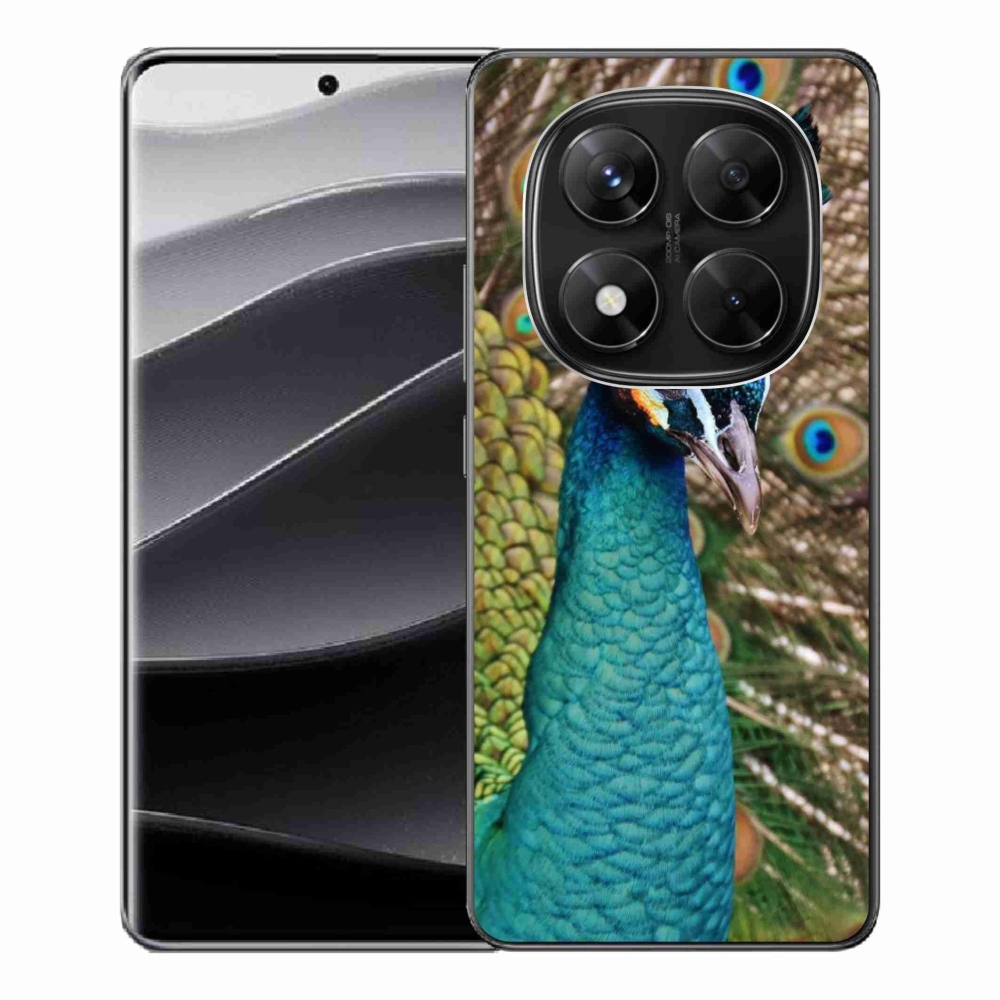Gélový kryt mmCase na Xiaomi Redmi Note 14 Pro 5G/Poco X7 5G - páv