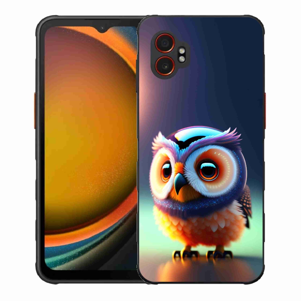 Gélový kryt mmCase na Samsung Galaxy Xcover 7 Pro - sovička
