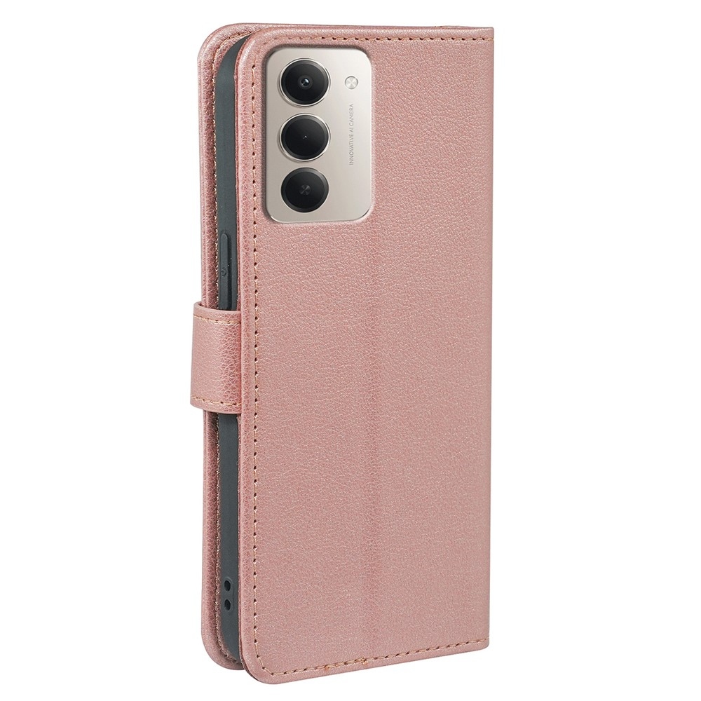 Clasp knižkové púzdro na Xiaomi Redmi 15 5G - ružovozlaté