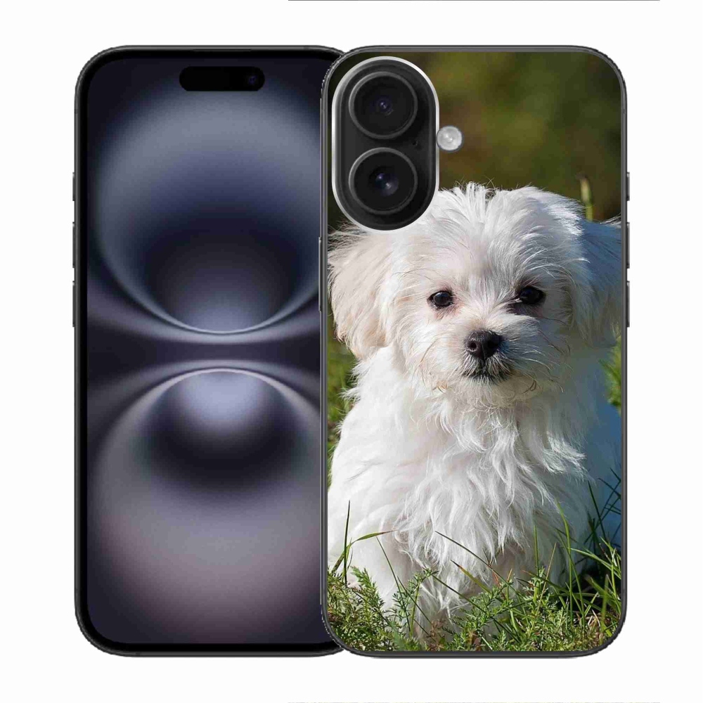 Gélový obal mmCase na iPhone 16 - bišónik