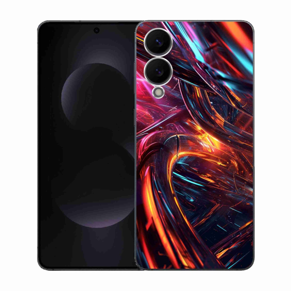 Gélový kryt mmCase na Samsung Galaxy S25 Edge - abstraktný motív 10