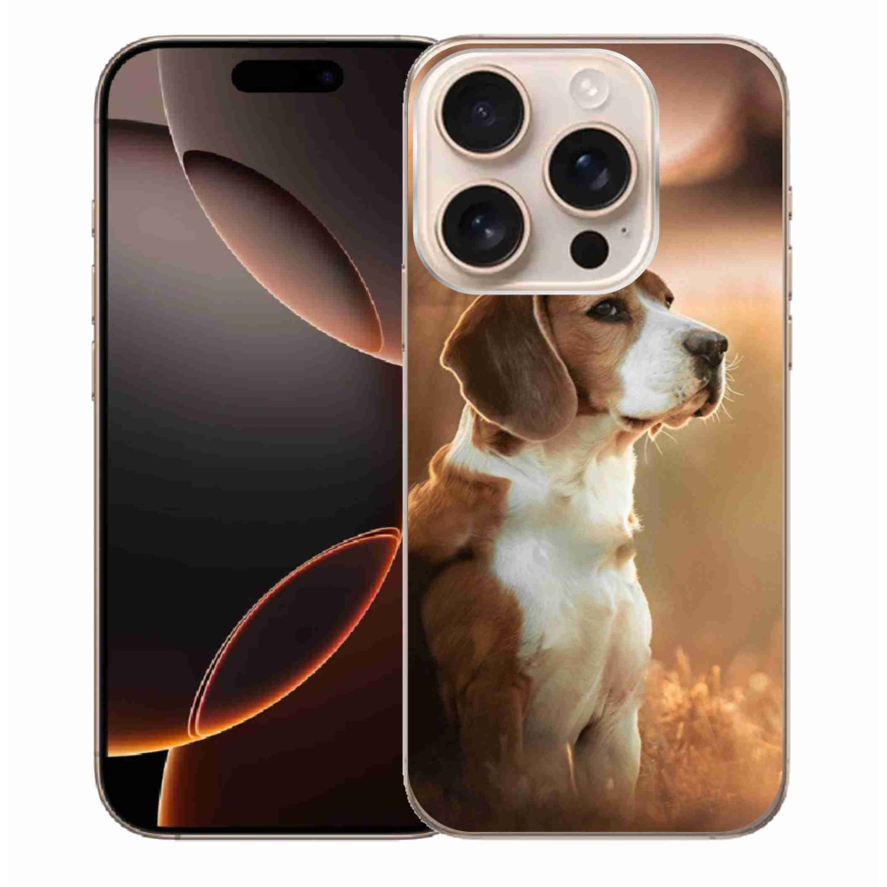 Gélový kryt mmCase na iPhone 16 Pro Max - bígl