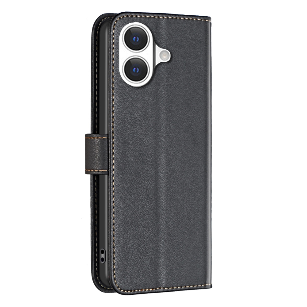 BNF knižkové púzdro na iPhone 17 - čierne
