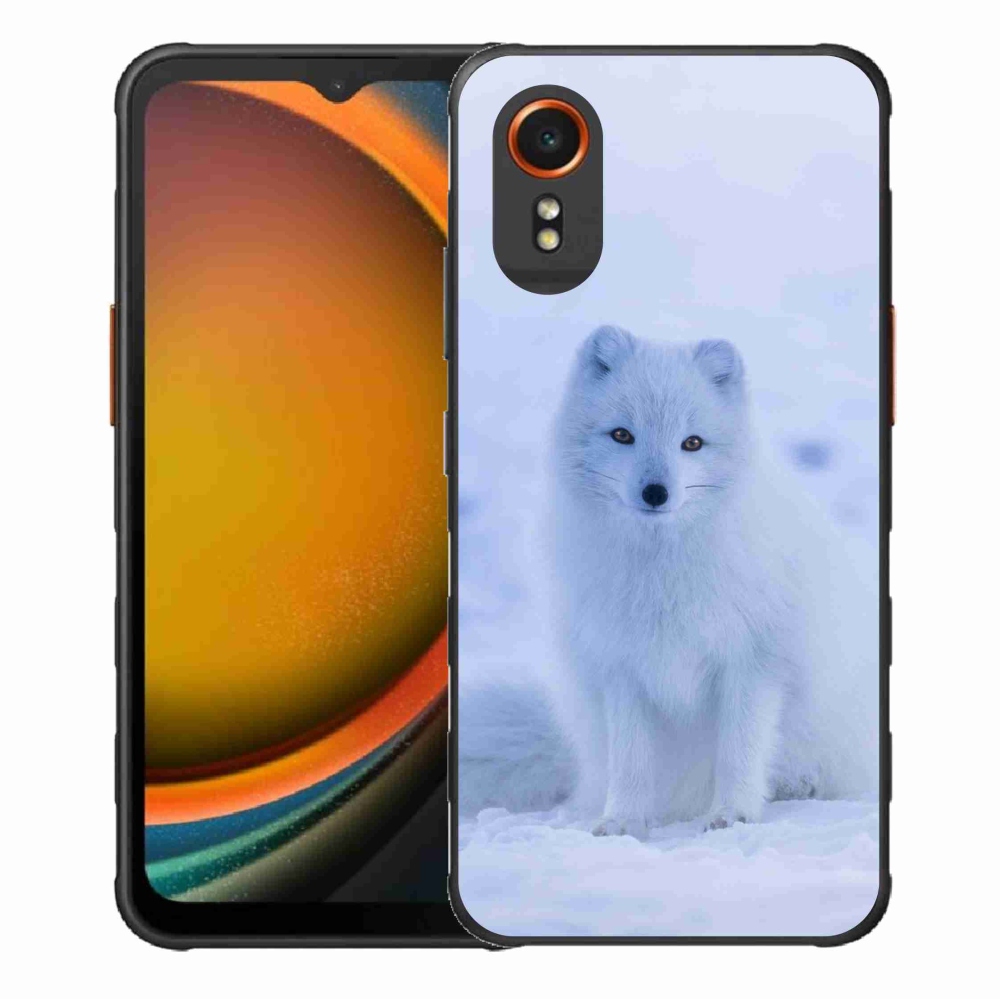 Gélový kryt mmCase na Samsung Galaxy Xcover 7 - polárna líška