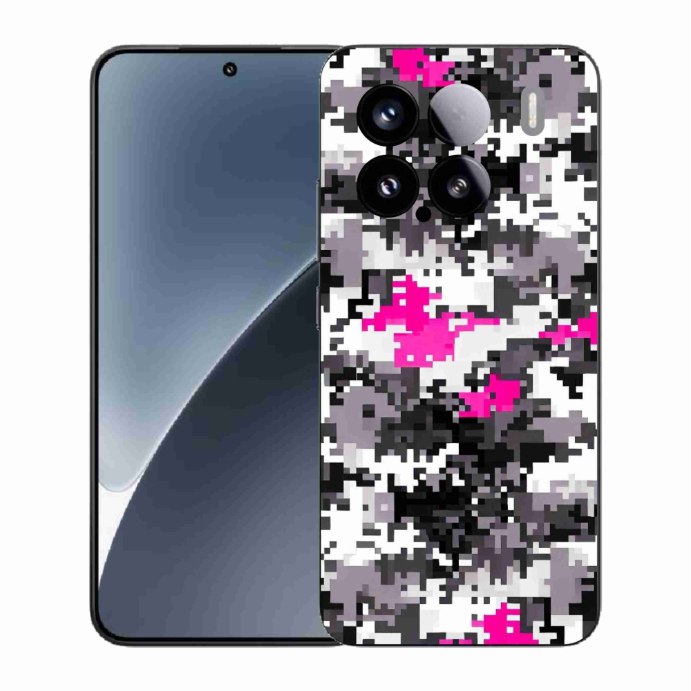 Gélový kryt mmCase na Xiaomi 15 - maskáčový vzor 4